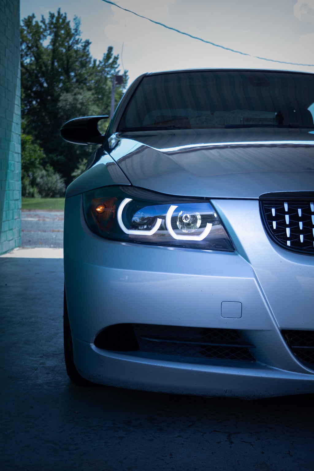 Valkyrie headlight close-up